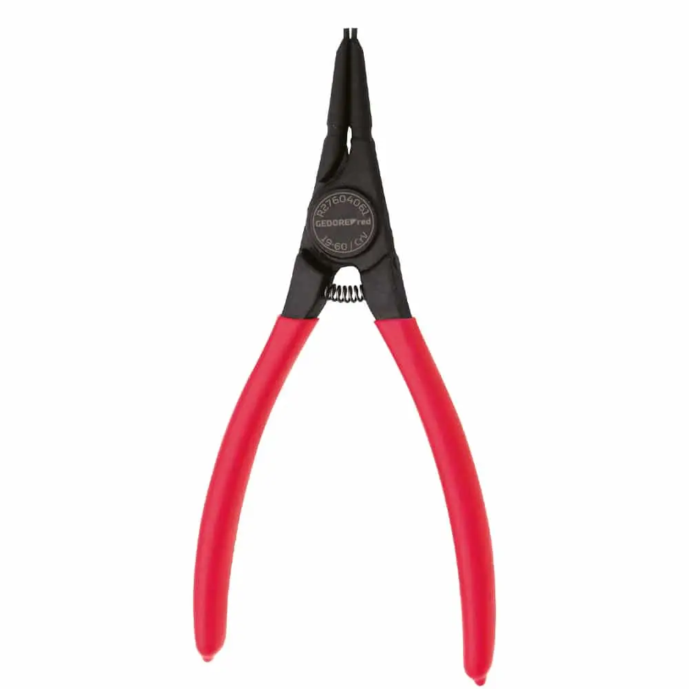 Alicate para Anéis Externos 7 pol. Reto 3301825 Gedore Red