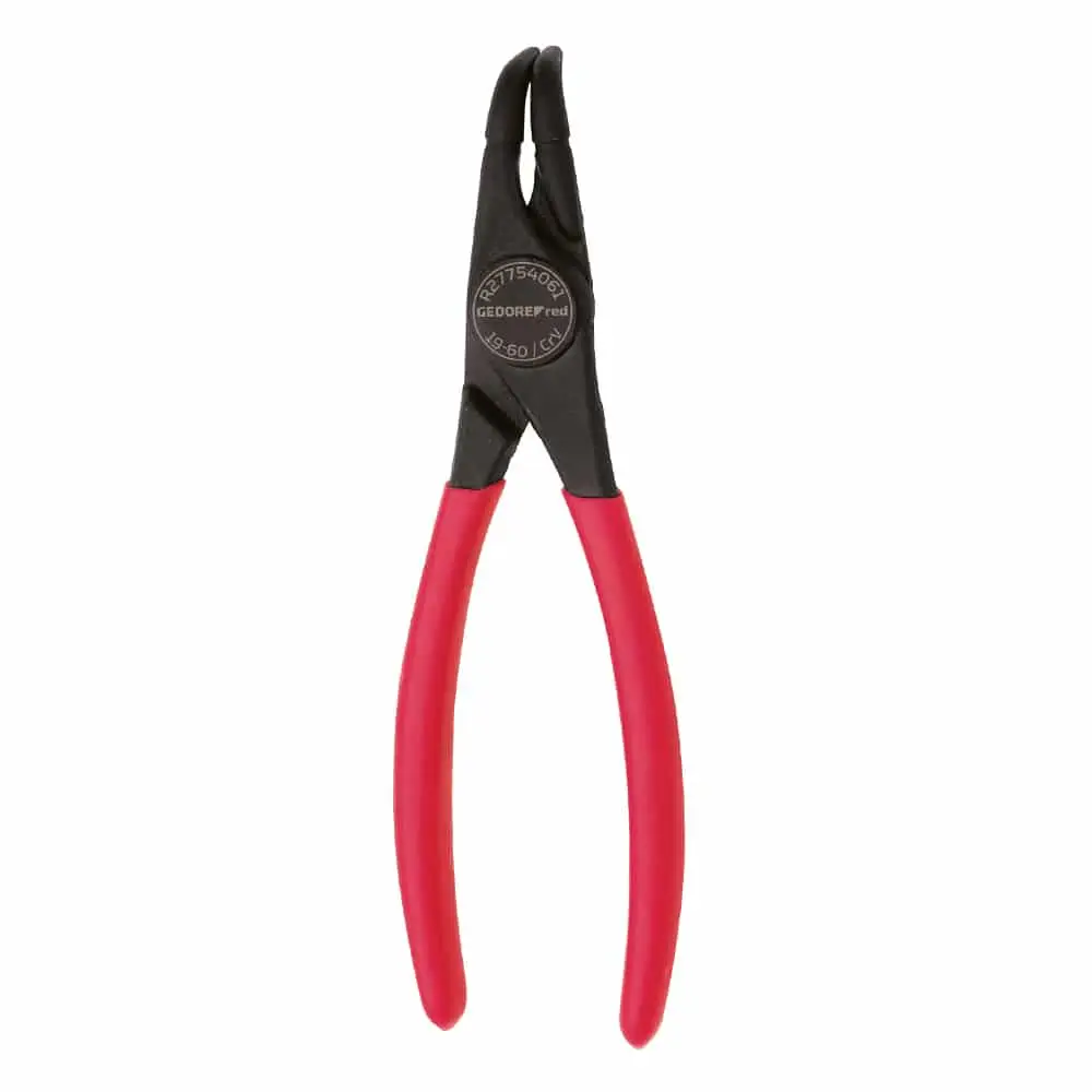 Alicate para Anéis 7 pol. Curvo Interno 3301828 Gedore Red