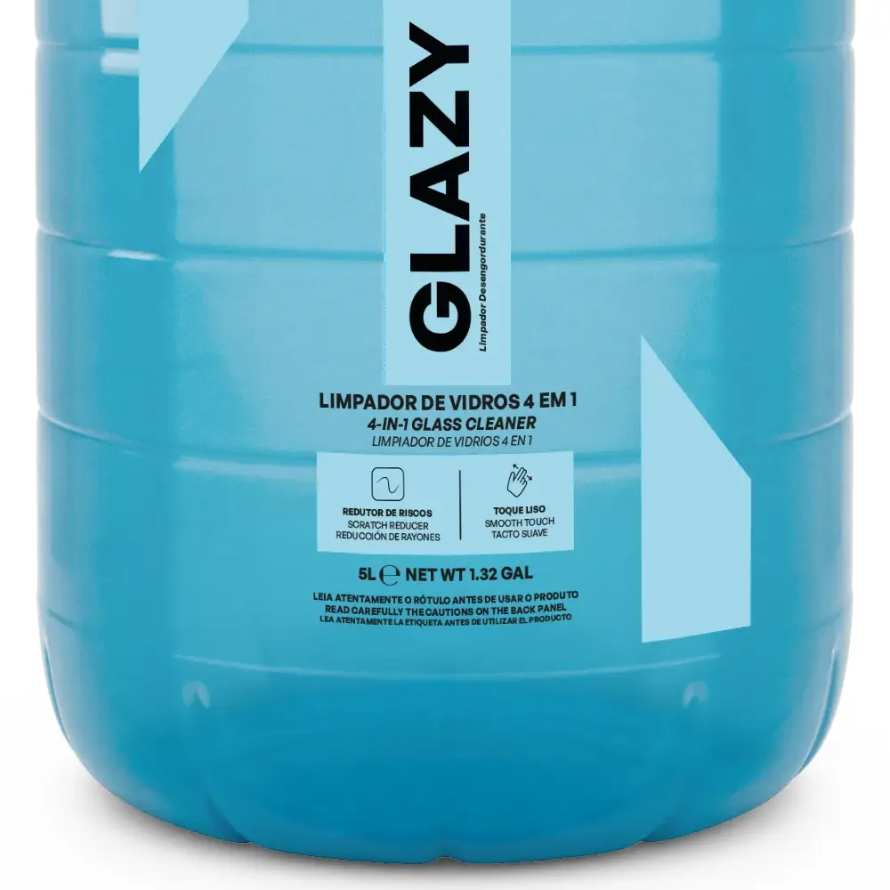 Limpador de Vidro 4 em 1 Glazy 5L 2050462 Vonixx