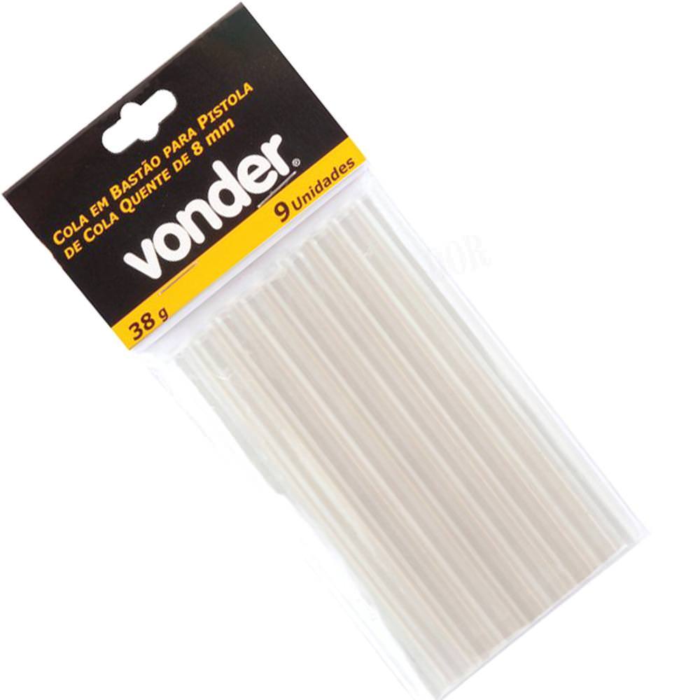 Cola em bastão para pistola de cola quente de 8mm - Vonder