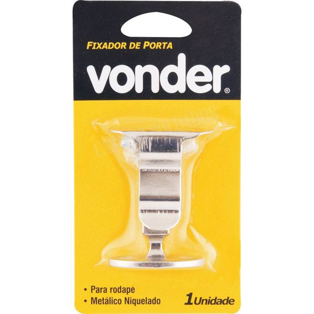 Fixador de porta de pressão para rodapé - Vonder