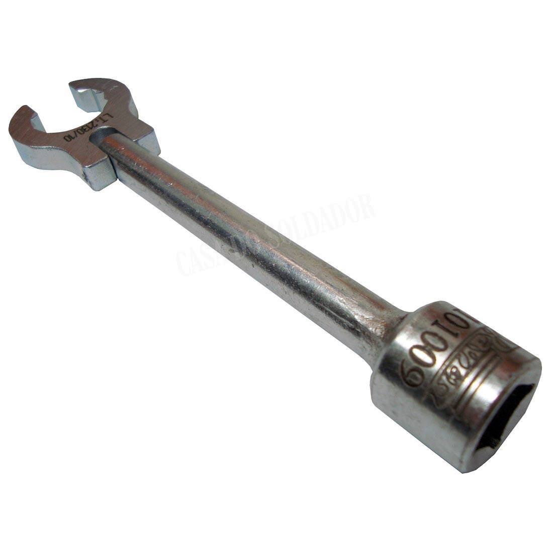 Chave Estriada 22mm Encaixe 1/2 Pol p/ Sondas Lampdas 101009 Raven