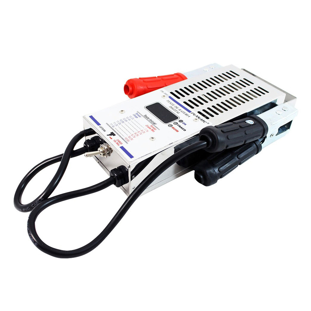 Teste de Bateria Digital 500A TB3000 Planatc